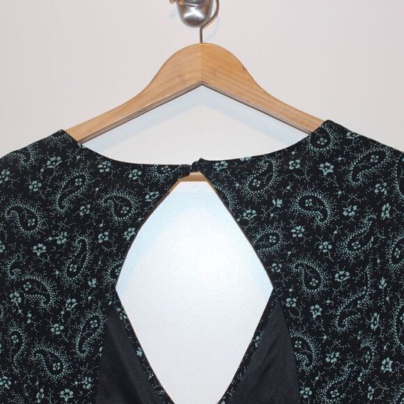 NEW BP Black Print Mini Dress Women 3X - Picture 10 of 14